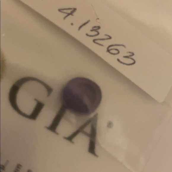 💎 Two GIA Oval Synthetic Sapphires – Certified & Stunning - Picture 5 of 5